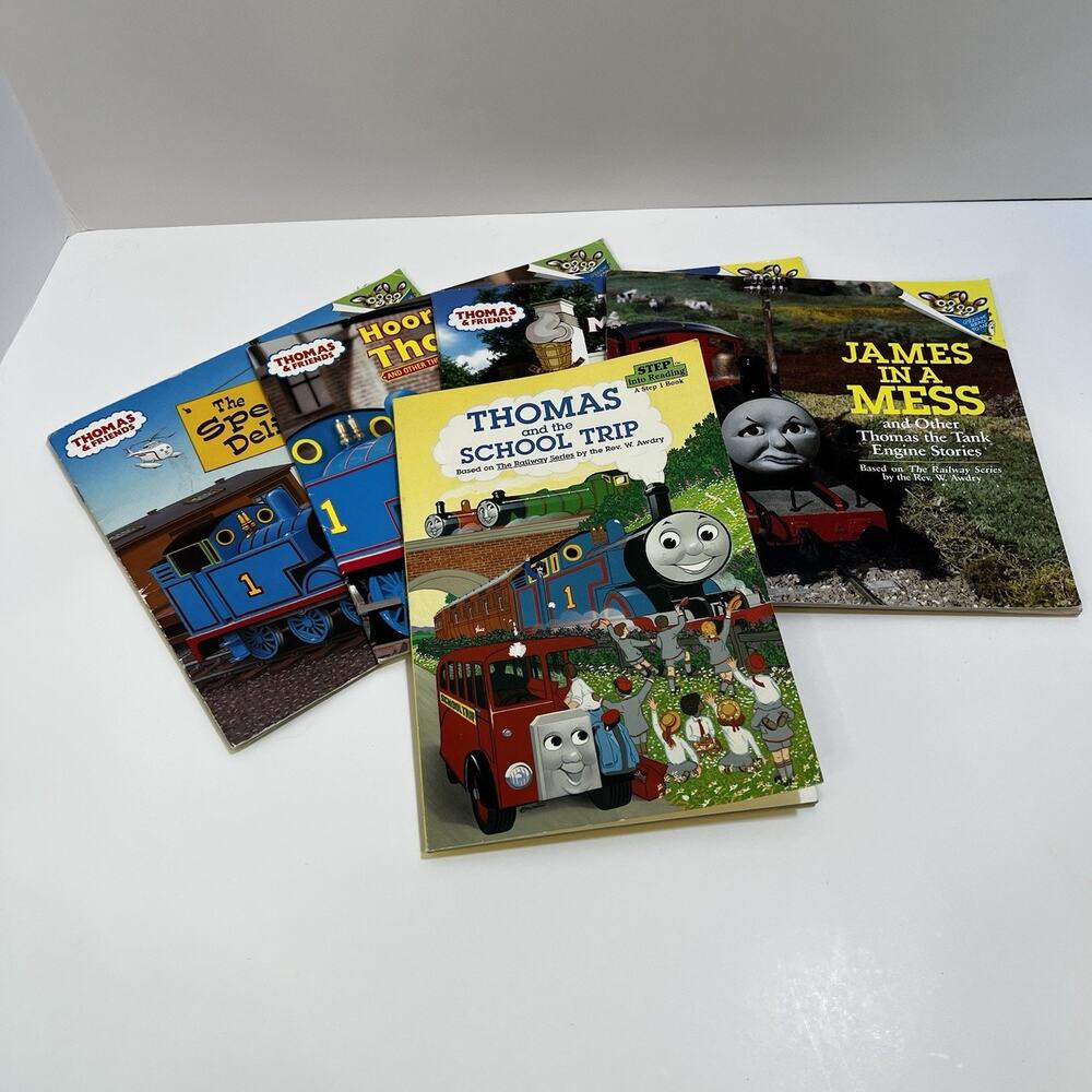 Thomas & Friends Pictureback Book Lot of 5 James‎ in a Mess Milkshake Muddle